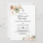 Moderne Aquädukte und Blume Einladung (Vorderseite)