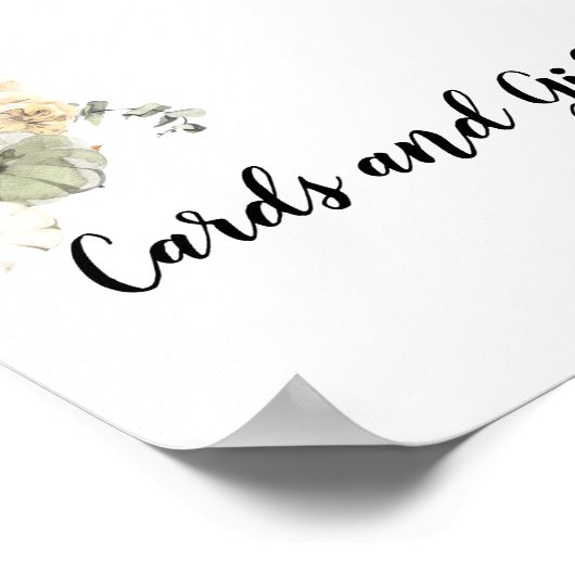 Moderne Aquädukte und Blume Poster (Ecke)