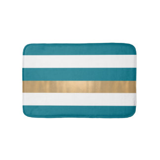 Moderne Aquamarine Bath Mat Badematte