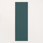 Moderne Aquamarine geometrische Fraktal-Grafik Yogamatte (Rückseite)