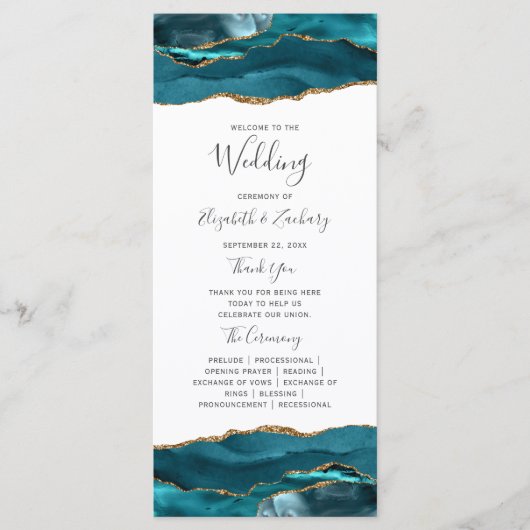 Moderne Aquamarine Goldauftrittssonne Programm (Vorderseite)