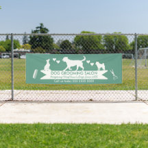 Moderne Aquamarine Hunde Silhouette Hund Erwachsen