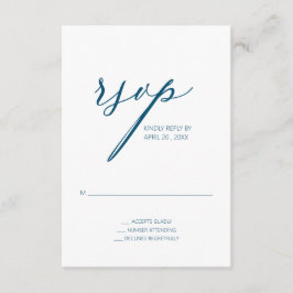 Moderne Aquamarine UAWG Enclos Begleitkarte