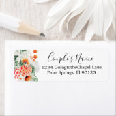 Moderne Aquarell-Wildblumen Trendfarben (Insitu)