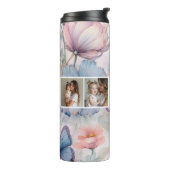 Moderne Aquarellbilder - Bestes Geschenk für Mamas Thermosbecher (Nach links gedreht)