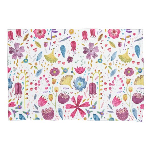 Moderne Aquarellbilder Kissenbezug (Vorderseite-Links)