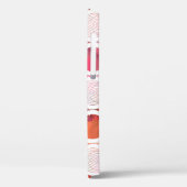 Moderne Aquarellblätter, nahtlose Muster. Case-Mate iPhone Hülle (Rückseite / Links)