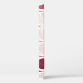 Moderne Aquarellblätter, nahtlose Muster. Case-Mate iPhone Hülle (Rückseite / Rechts)