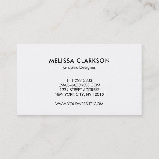 Moderne Aquarellblau lila Spritzer Splash Visitenkarte (Rückseite)