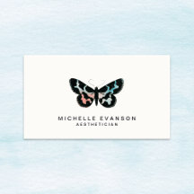 Moderne Aquarellbutterfly Elegantes Logo