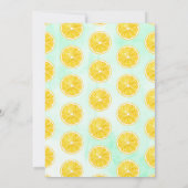 Moderne Aquarellendusche Tree Baby Dusche Einladung (Rückseite)