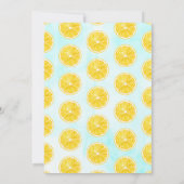 Moderne Aquarellendusche Tree Baby Dusche Einladung (Rückseite)