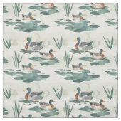 Moderne Aquarellente Stoff (Muster)