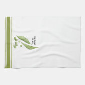 Moderne Aquarellerbsen Küchentücher (Horizontal)