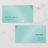 Moderne Aquarellfarbe Moderne Neat Shaded Visitenkarte (Vorne/Hinten)