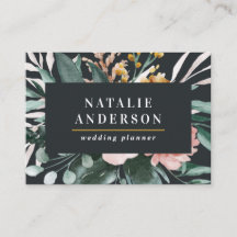 Moderne Aquarellfarben, Blumen und Blätter elegant