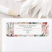 Moderne Aquarellfarben floriert elegant personalis (Insitu)