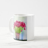 Moderne Aquarellfarben Kaffeetasse (Vorderseite Links)