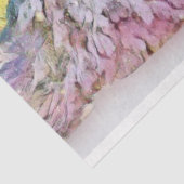 Moderne Aquarellfarben mit bunten, schneebedeckten Seidenpapier (Ausschnitt)