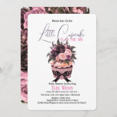 Moderne Aquarellkuchen Babydusche3 Einladung (Vorne/Hinten)