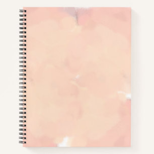 Moderne Aquarellmalerei künstlerisch Pink Notizblock