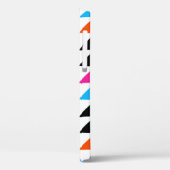 Moderne Aquarellmuster mit blauen Dreiecken. See Case-Mate iPhone Hülle (Rückseite / Links)