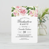 Moderne Aquarellpfeifen und grünes Leaf Einladung (Stehend Vorderseite)