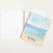 Moderne Aquarellschrift Custom 2025 Planer (Anzeige)