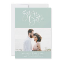 Moderne Aquarellschrift Schrift Hochzeitsstiftung 