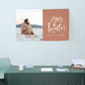 moderne Aquarelltypografie-Foto Banner (Messeveranstaltung)