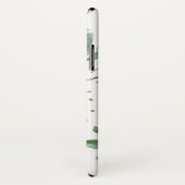 Moderne Aquarellwiesen und Gold Case-Mate iPhone Hülle (Hinten/Rechts)