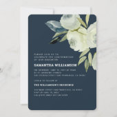 Moderne Aquatercolor Floral Confirmation Einladung (Vorderseite)