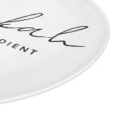 Moderne arabisch-islamische Word Barakah Calligrap Schneidebrett (Ecke)