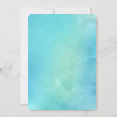 Moderne arabische Hanging Lanterns Hochzeitseinlad Einladung (Rückseite)