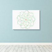 Moderne arabische Kalligraphie - Künstlerisches sa Leinwanddruck (Insitu (Holzboden))