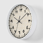 Moderne arabische Wohngestaltung Uhr (Winkel)
