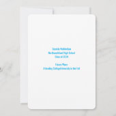 Moderne Arch Colorful Foto Abschluss Ankündigung (Rückseite)