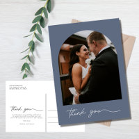 Moderne Arch Foto Hochzeit Vielen Dank