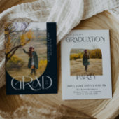 Moderne Arch Minimalistisch Foto Graduation Party Einladung