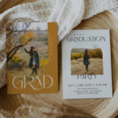 Moderne Arch Minimalistisch Foto Graduation Party Einladung