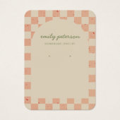 Moderne Arch Orange Green Jewellcard (Vorderseite)