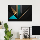 Moderne Architektur Balance Poster (Heimbüro)