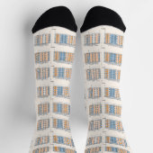 Moderne Architektur-Bauplan Socken (Oben)