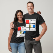 Moderne Architektur De Stijl T-Shirt (Unisex)