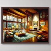 Moderne Architektur des Mittelalters II Poster