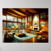 Moderne Architektur des Mittelalters II Poster (Vorne)