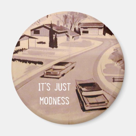 Moderne Architektur des MittelJahrhunderts Magnet (Vorne)