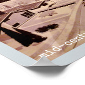 Moderne Architektur des Mitteljahrhunderts Poster (Ecke)