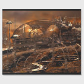 Moderne Architektur - Elegante Stadt     Geschenkpapier (Flach)