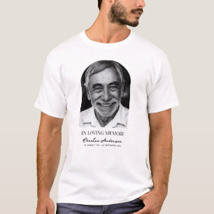 Moderne Architektur Foto Trauerfeier oder Gedenkfe T-Shirt